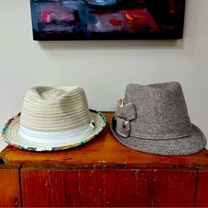 Pair of Woman’s Fedoras